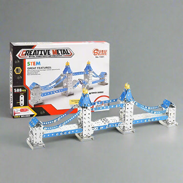 METAL CONSTRUCTION SET LONDON BRIDGE - 588 PCS